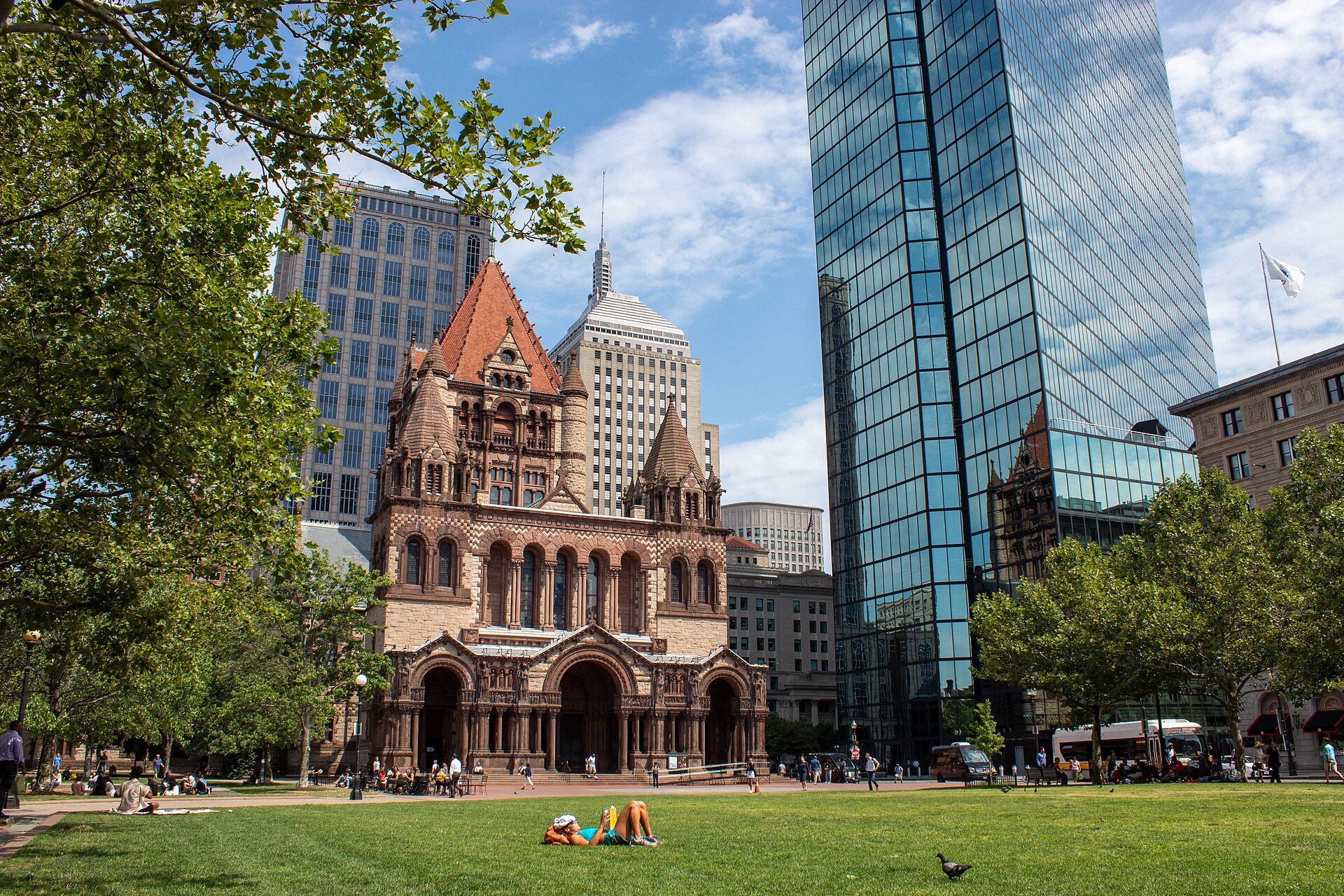 Copley Square, near Trinity Place